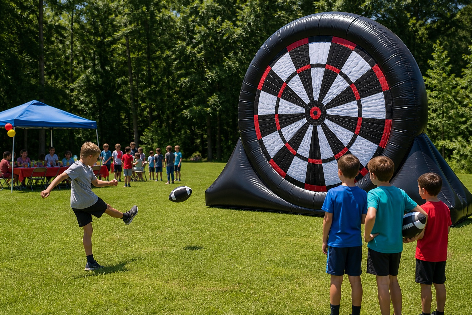 Giant Kick Dart rental at a Grazie Mille event